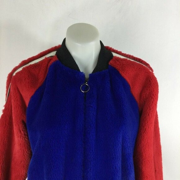 Biannual Jacket Color Block Stripe - Picture 6 of 9